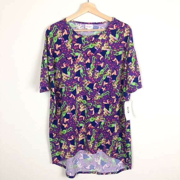 LuLaRoe Tops - Lularoe Disney Muppets Kermit & Miss Piggy Irma